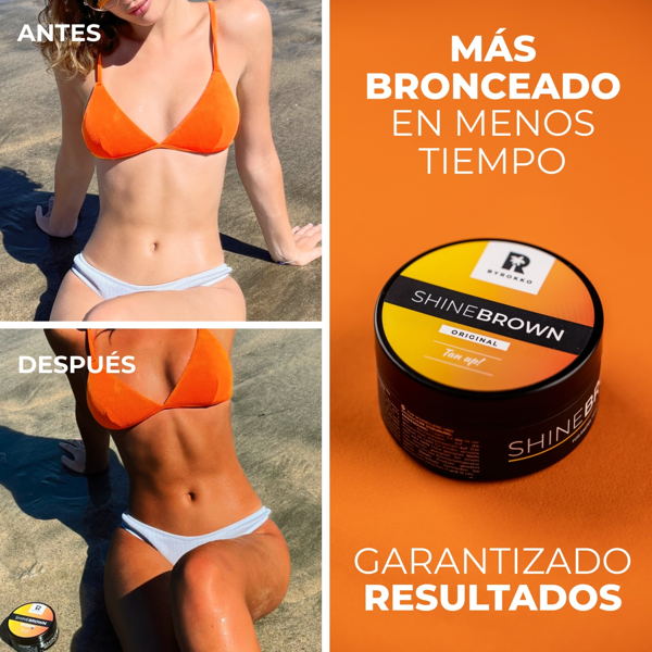 Crema Bronceadora Shine Brown ®