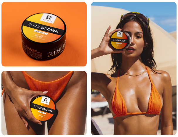 Crema Bronceadora Shine Brown ®