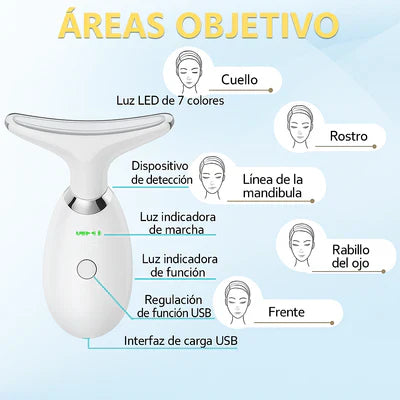 GlowLift - Masajeador Facial Antiarrugas