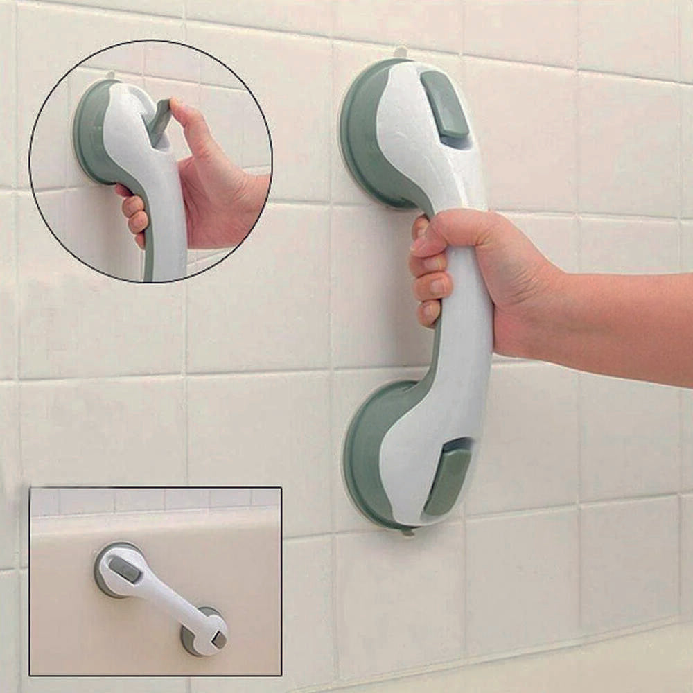 SafeGrip™ – Asidero de Baño con Ventosas de Sujeción Instantánea