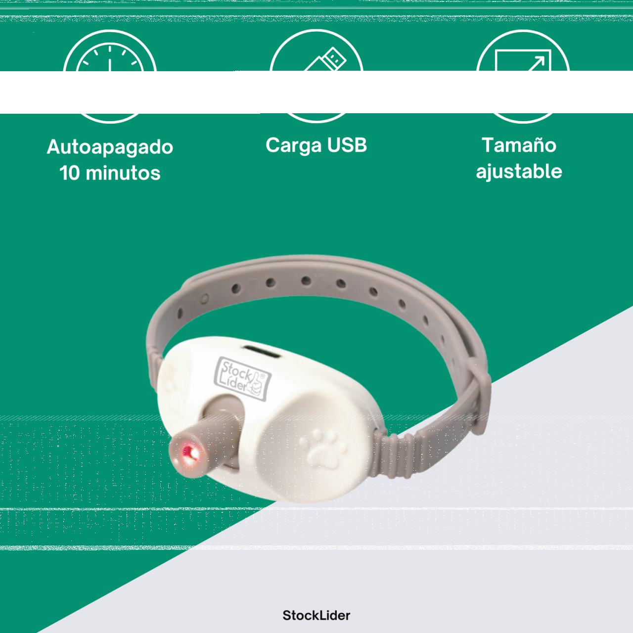 ⚡ LaserCat™ – Collar de Juego Láser Automático para Gatos