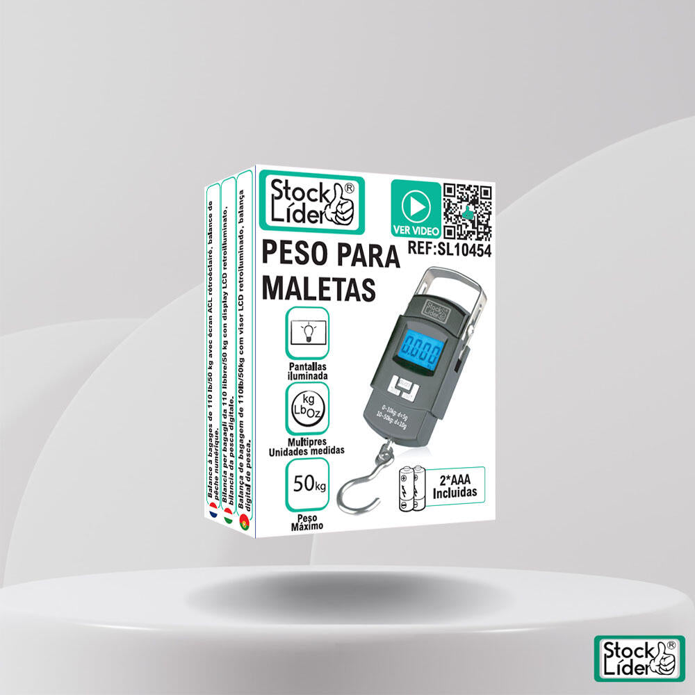WeighPro™ – Báscula Digital de Viaje Ultraprecisa