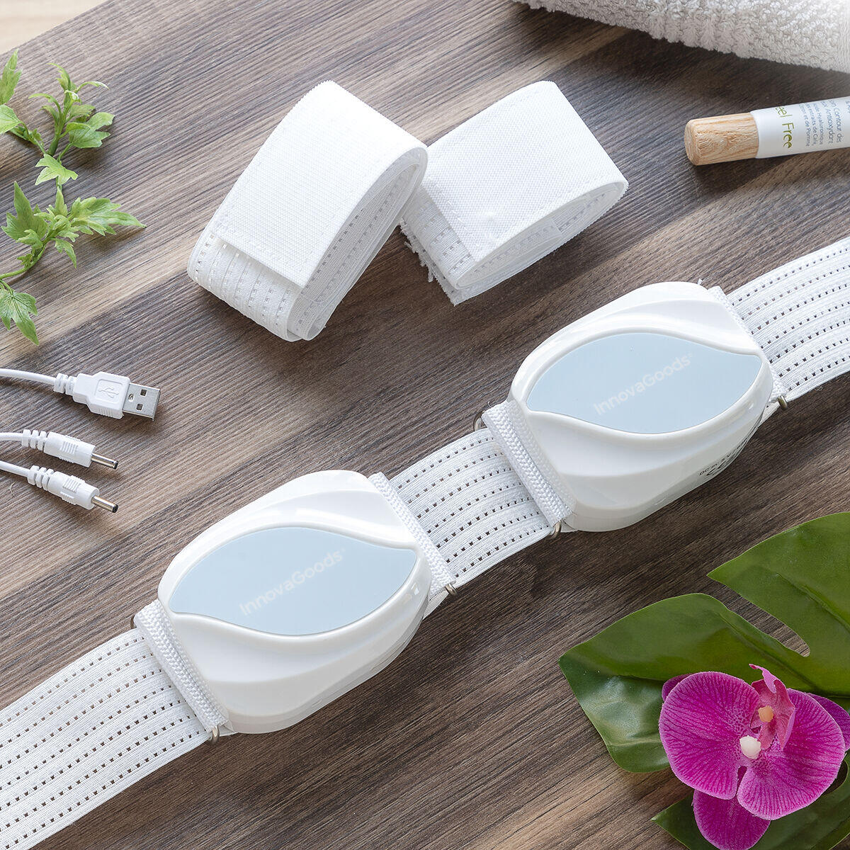VibraShape™ – Cinturón Masajeador Vibratorio 2 en 1