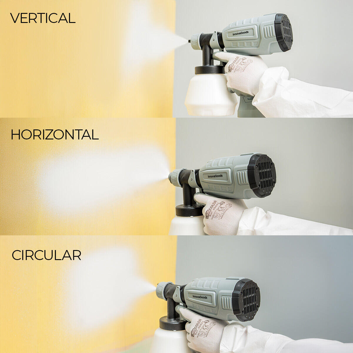 PowerSpray™ – Pistola de Pintura Eléctrica Profesional 500W