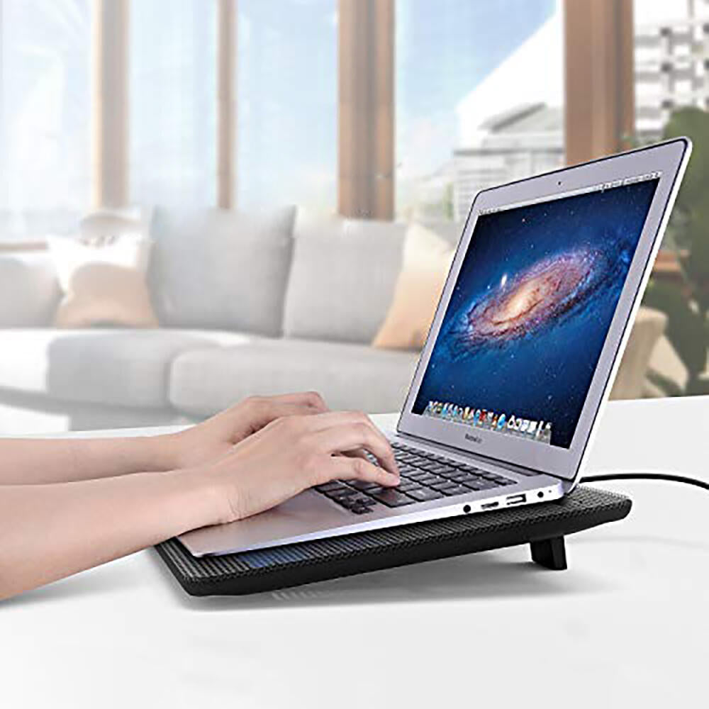 COOLMASTER DUO - Base Refrigeradora 2x Ventiladores Silenciosos