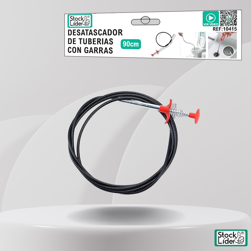PipeClaw™ – Desatascador de Tuberías con Garras Retráctiles