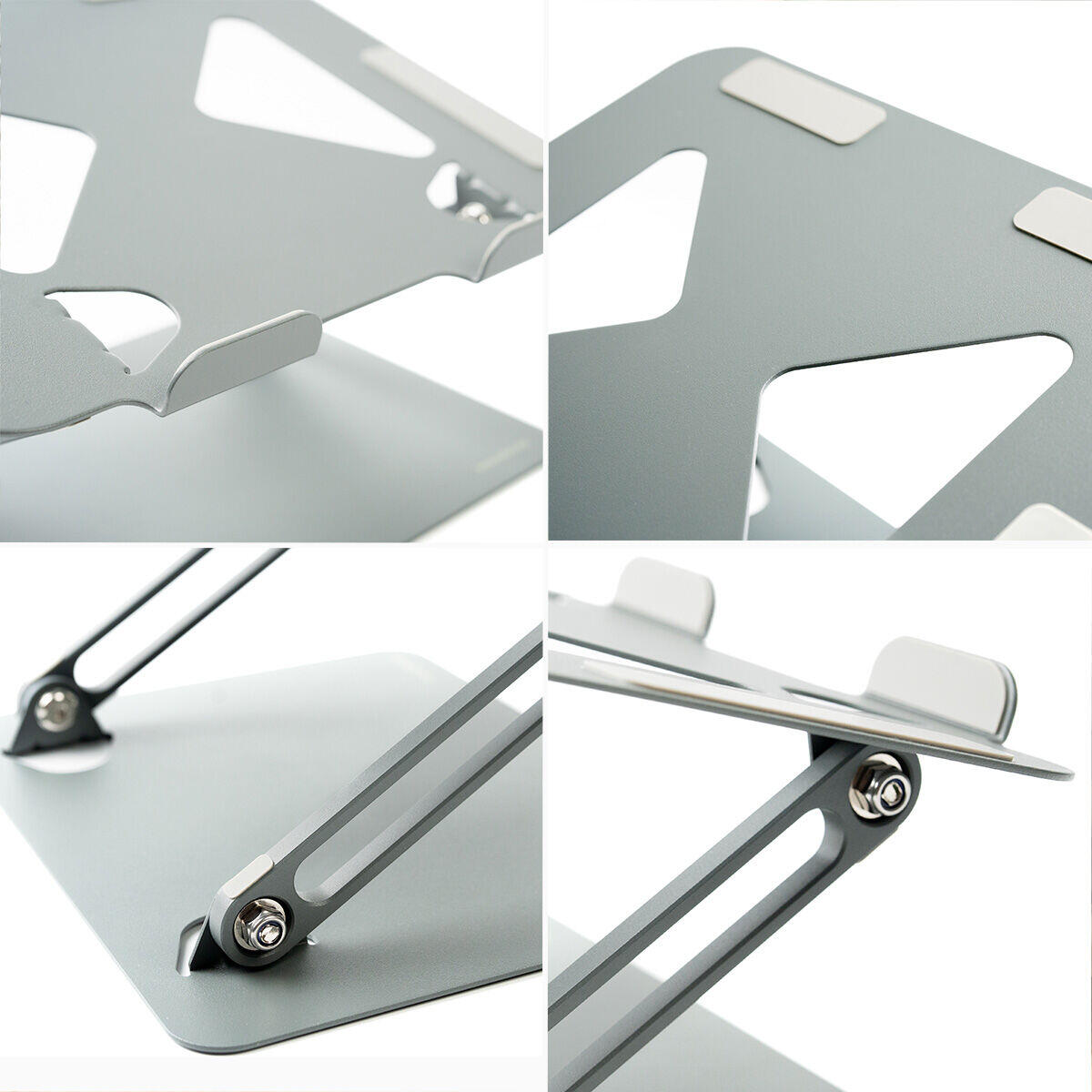 ERGOSTAND PRO - Soporte Plegable para Portátil con Ventilación