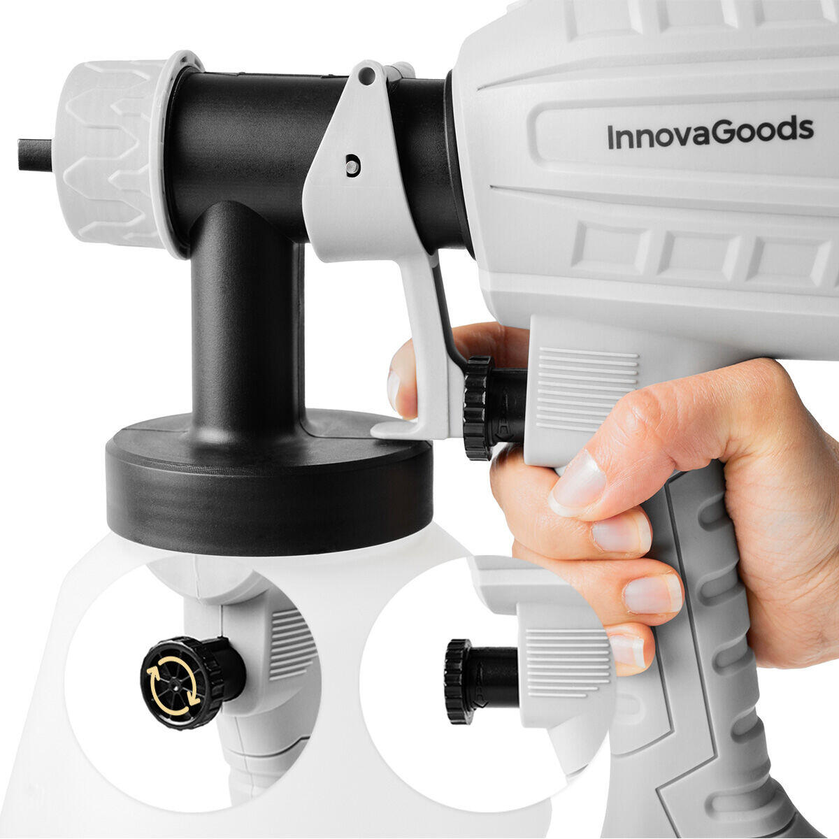 PowerSpray™ – Pistola de Pintura Eléctrica Profesional 500W