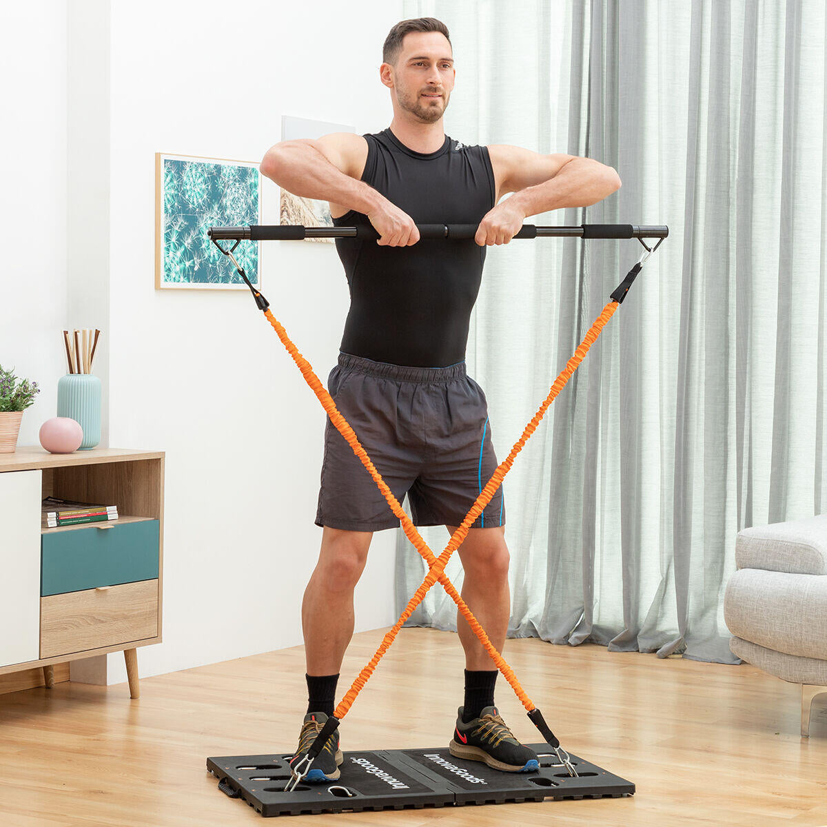 PowerGym™ – Sistema de Entrenamiento Portátil Todo-en-Uno
