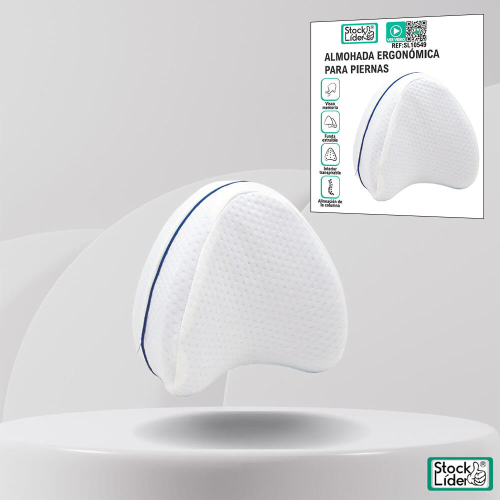 LegNest™ – Almohada Ergonómica Viscoelástica para Piernas