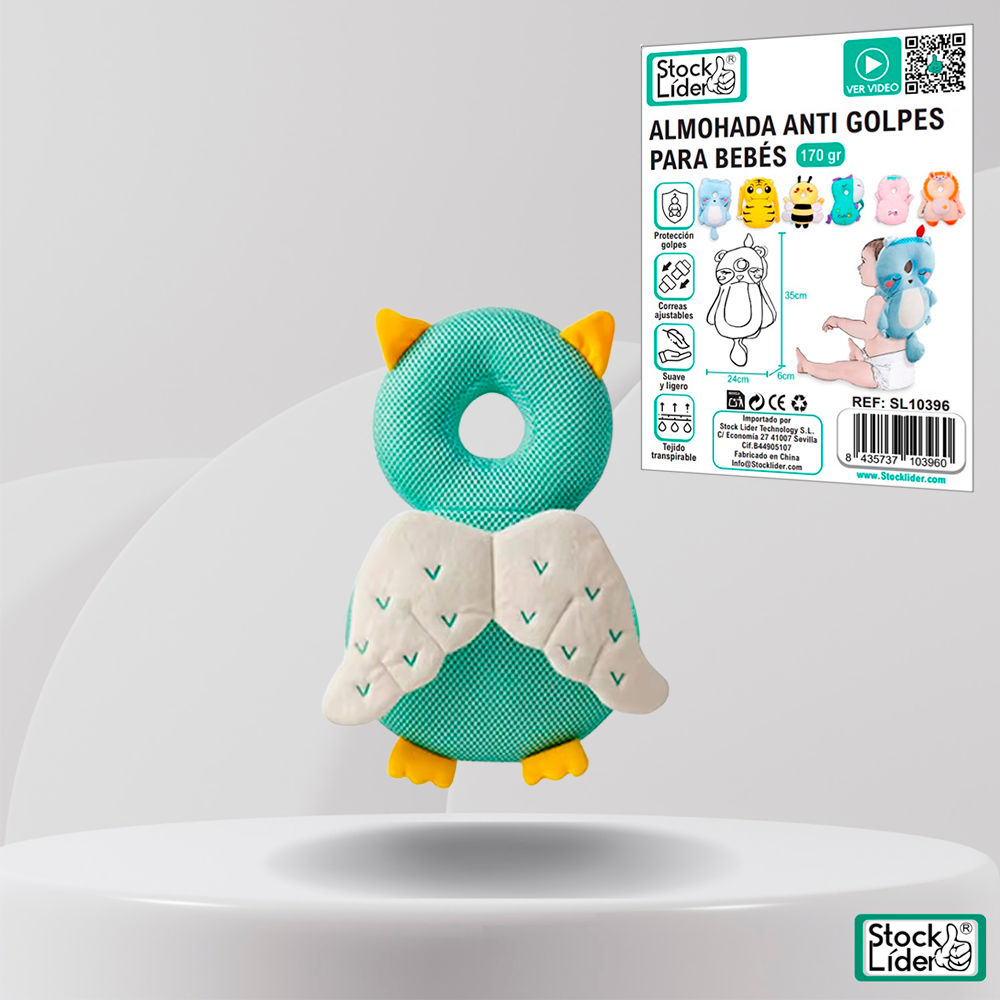 SafeBaby™ – Almohada Protectora Antigolpes para Bebés