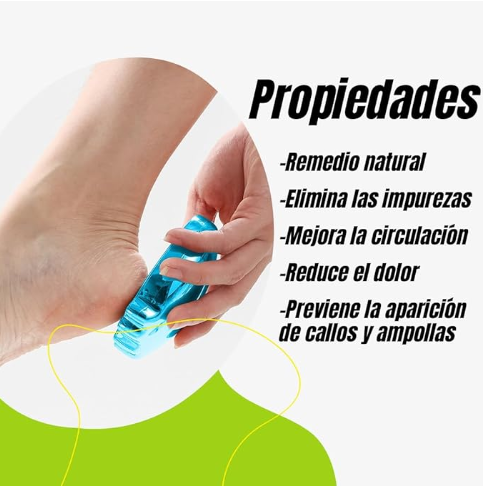 Lima Exfoliante Profesional SoftFeet™ - Pies Suaves y Sin Callos