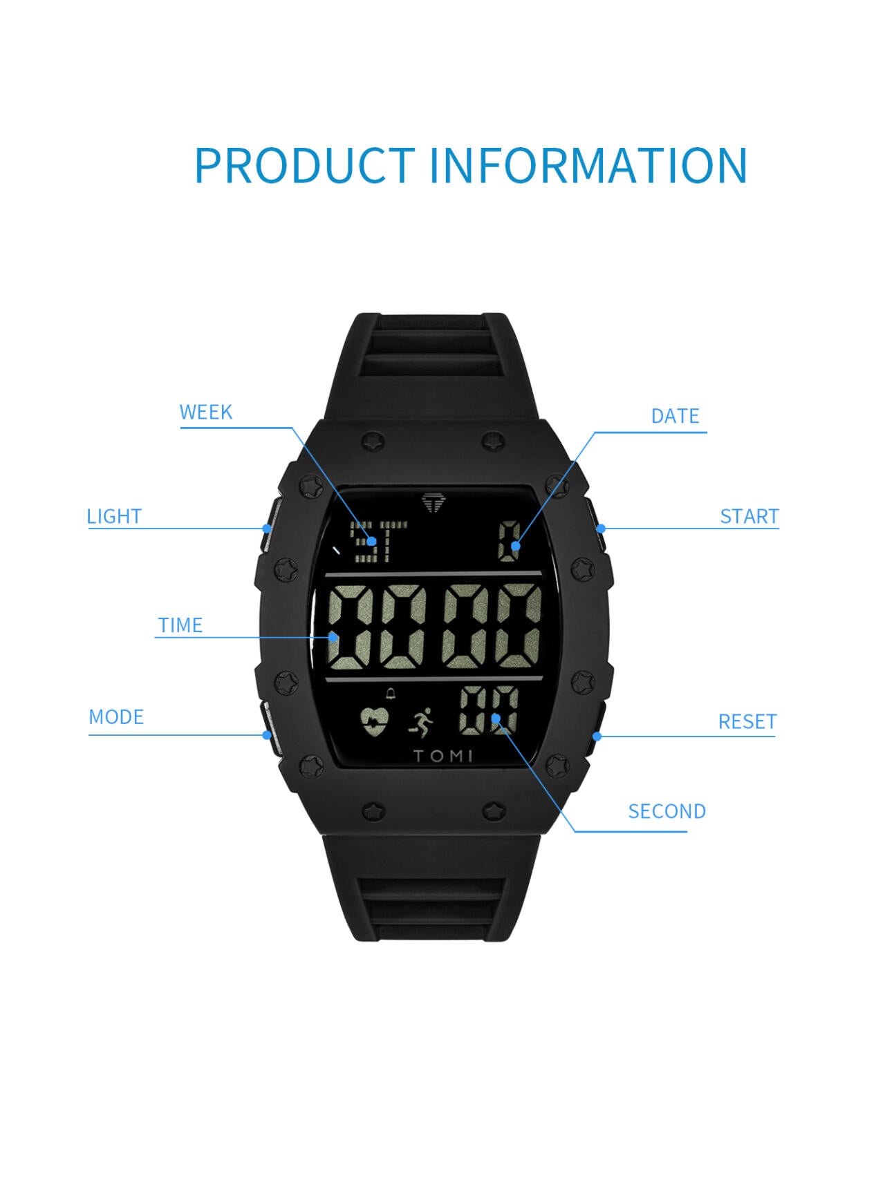TOMI OUTDOOR PRO | Reloj de Supervivencia