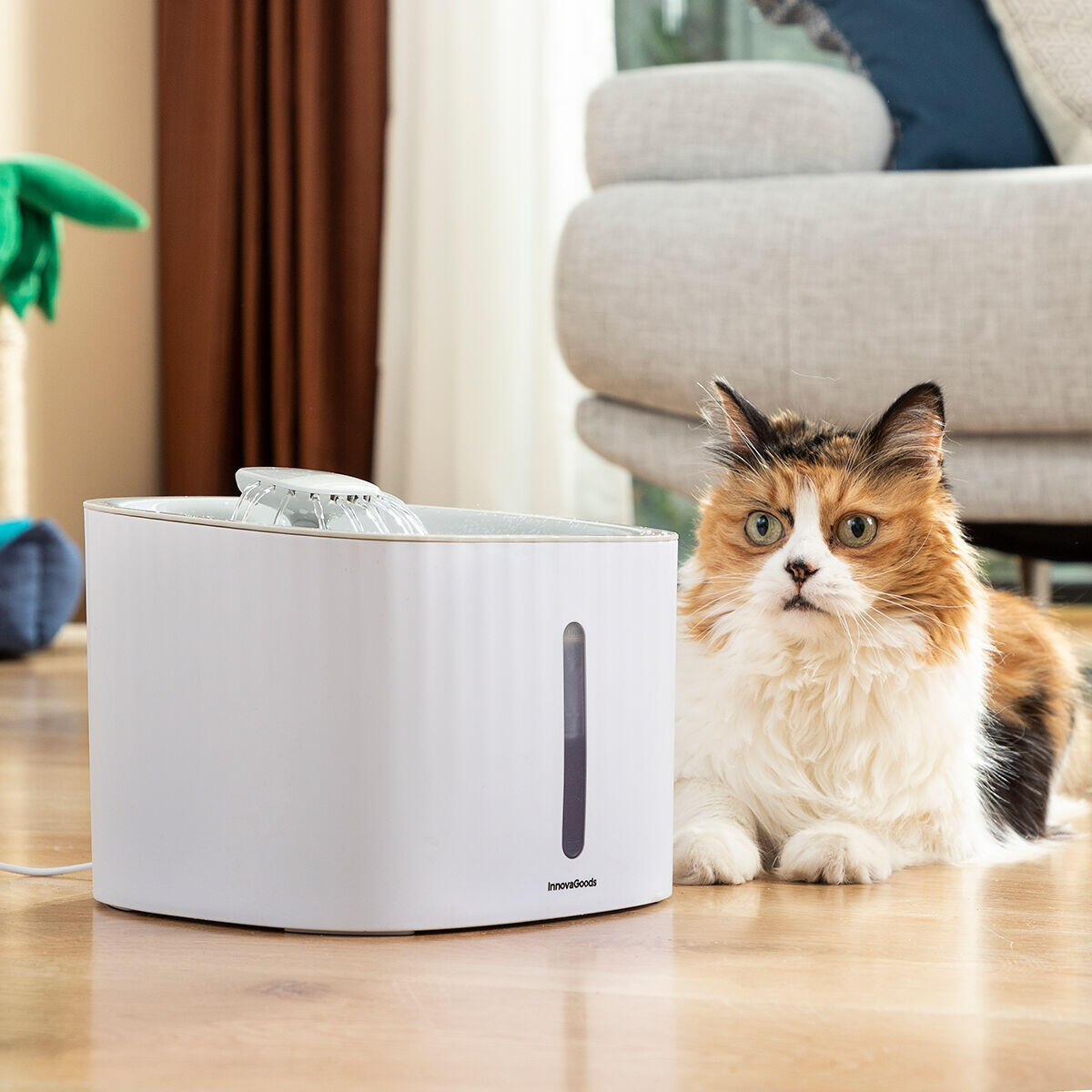 AquaFlow™ – Fuente de Agua para Mascotas con 3 Modos de Flujo