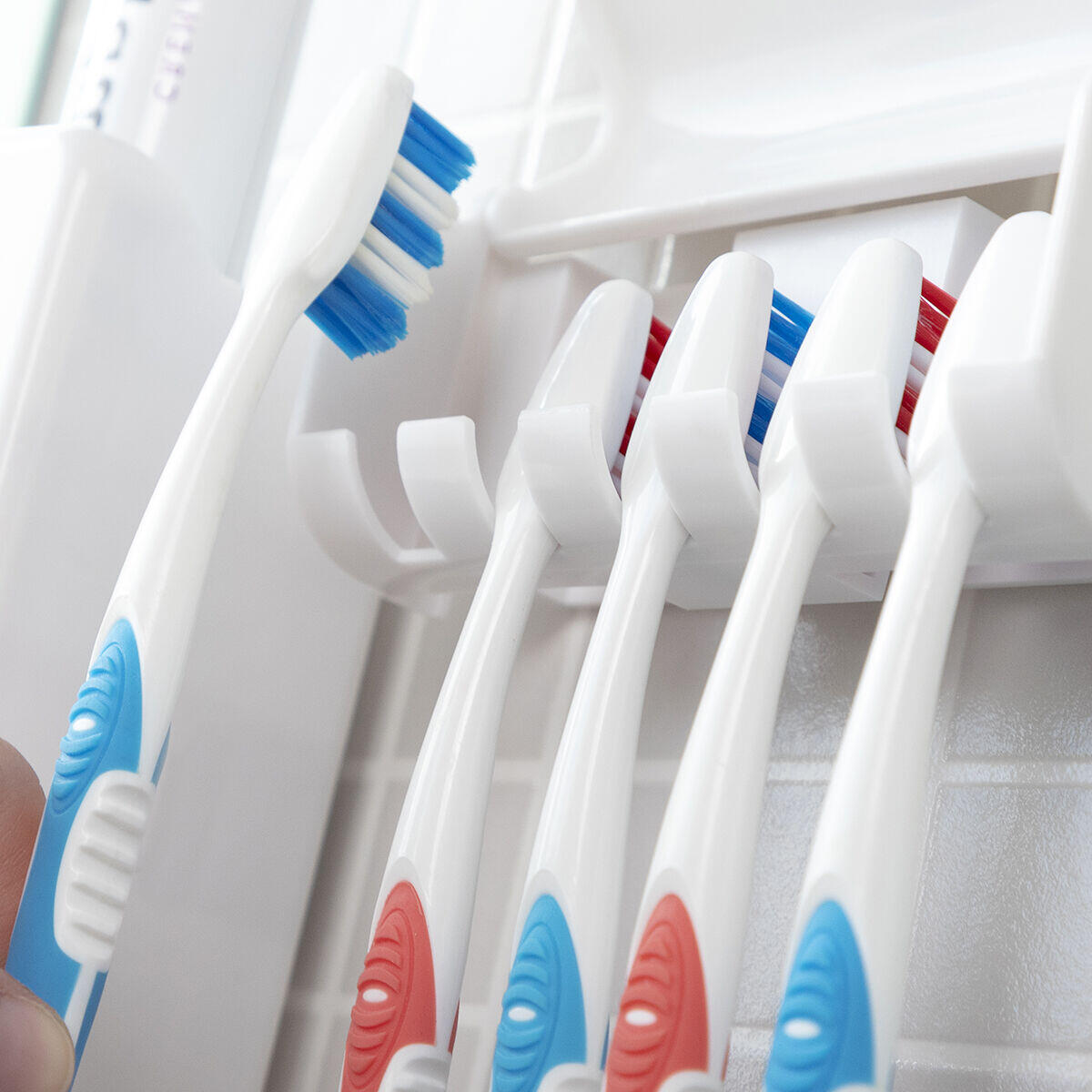 DentOrganizer™ – Dispensador Automático de Pasta con Porta Cepillos para Baño