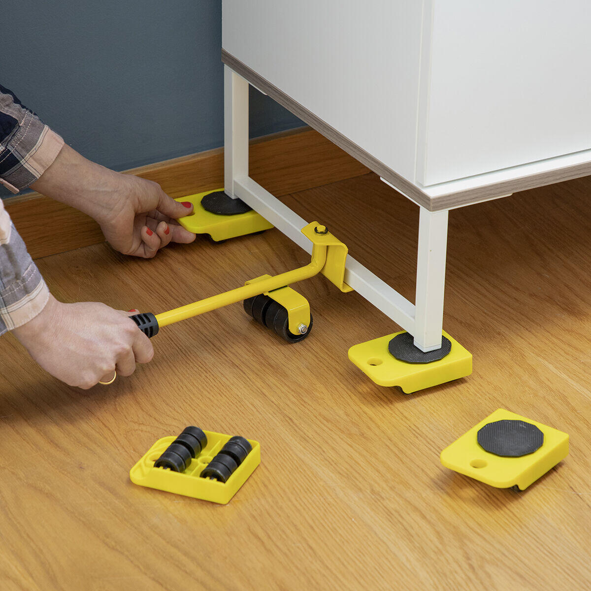 HeavyLift™ – Sistema de Elevación Profesional para Mover Muebles Sin Esfuerzo