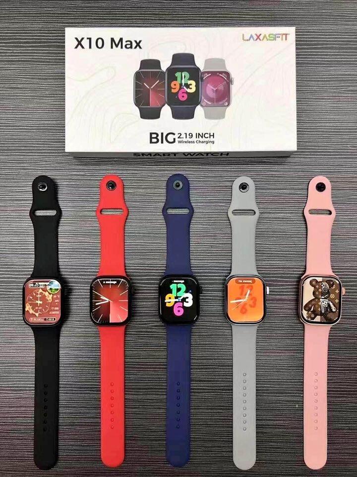 X10 MAX ULTRA - Smartwatch Táctil 1.75'' + Carga Inalámbrica