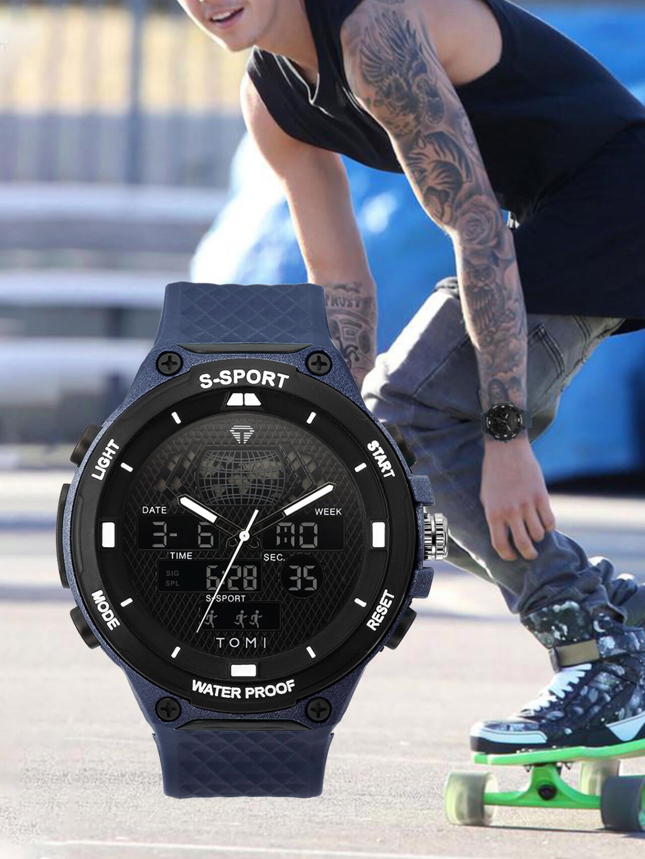 TOMI COMMANDER - Reloj Militar Táctico Multifunción