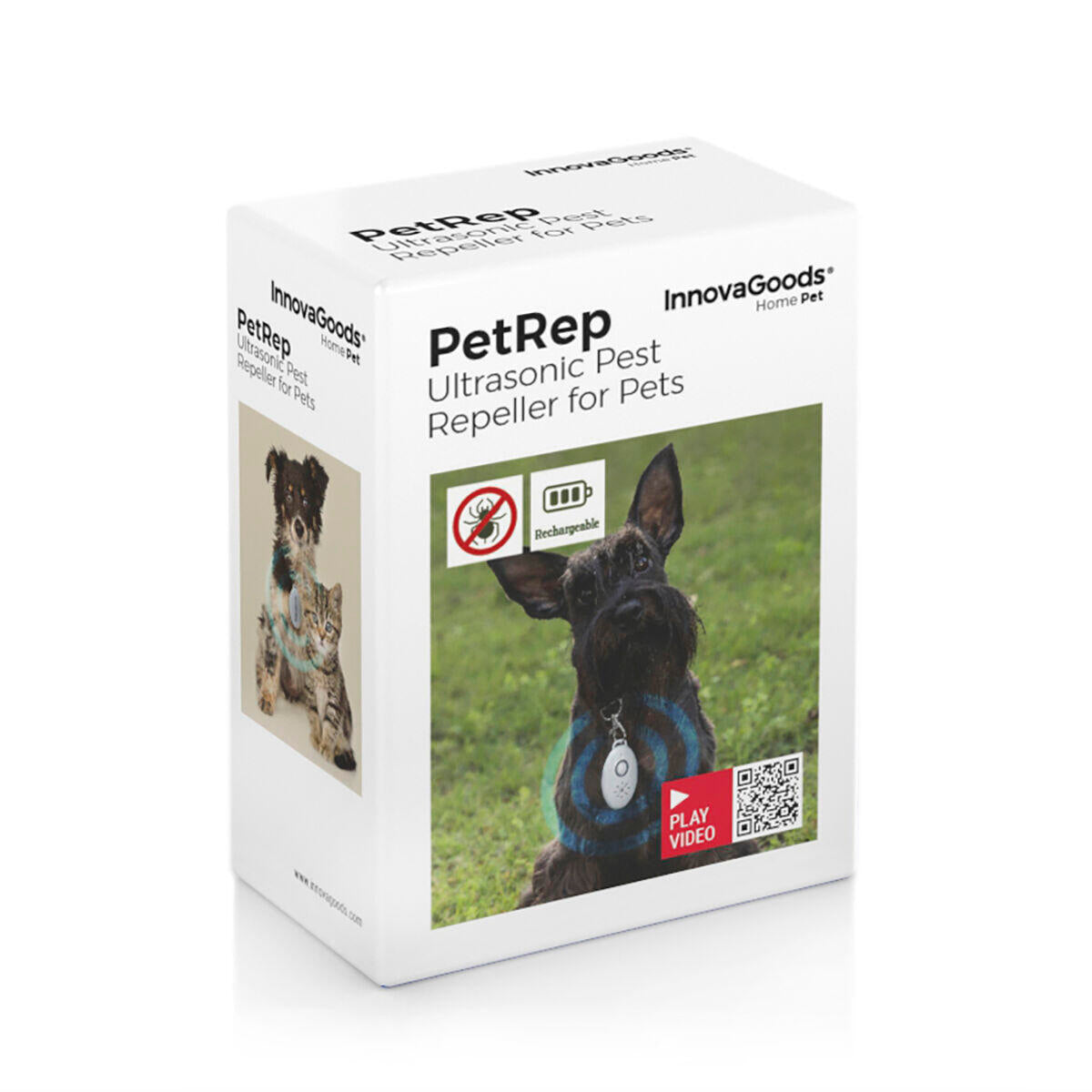 UltraShield™ – Antiparasitario por Ultrasonidos Recargable