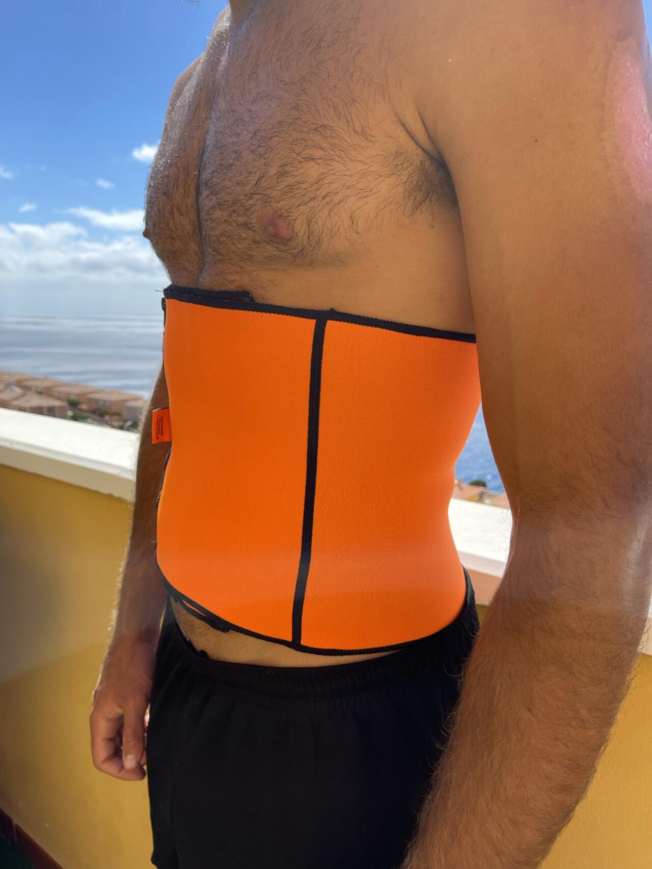 SlimFit Pro™ – Faja Deportiva con Tecnología Sauna y Compresión