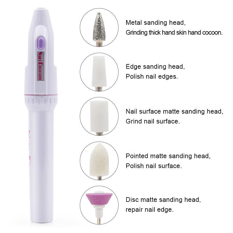 NailPro Studio 5 en 1 – Set Eléctrico de Manicura y Pedicura Profesional