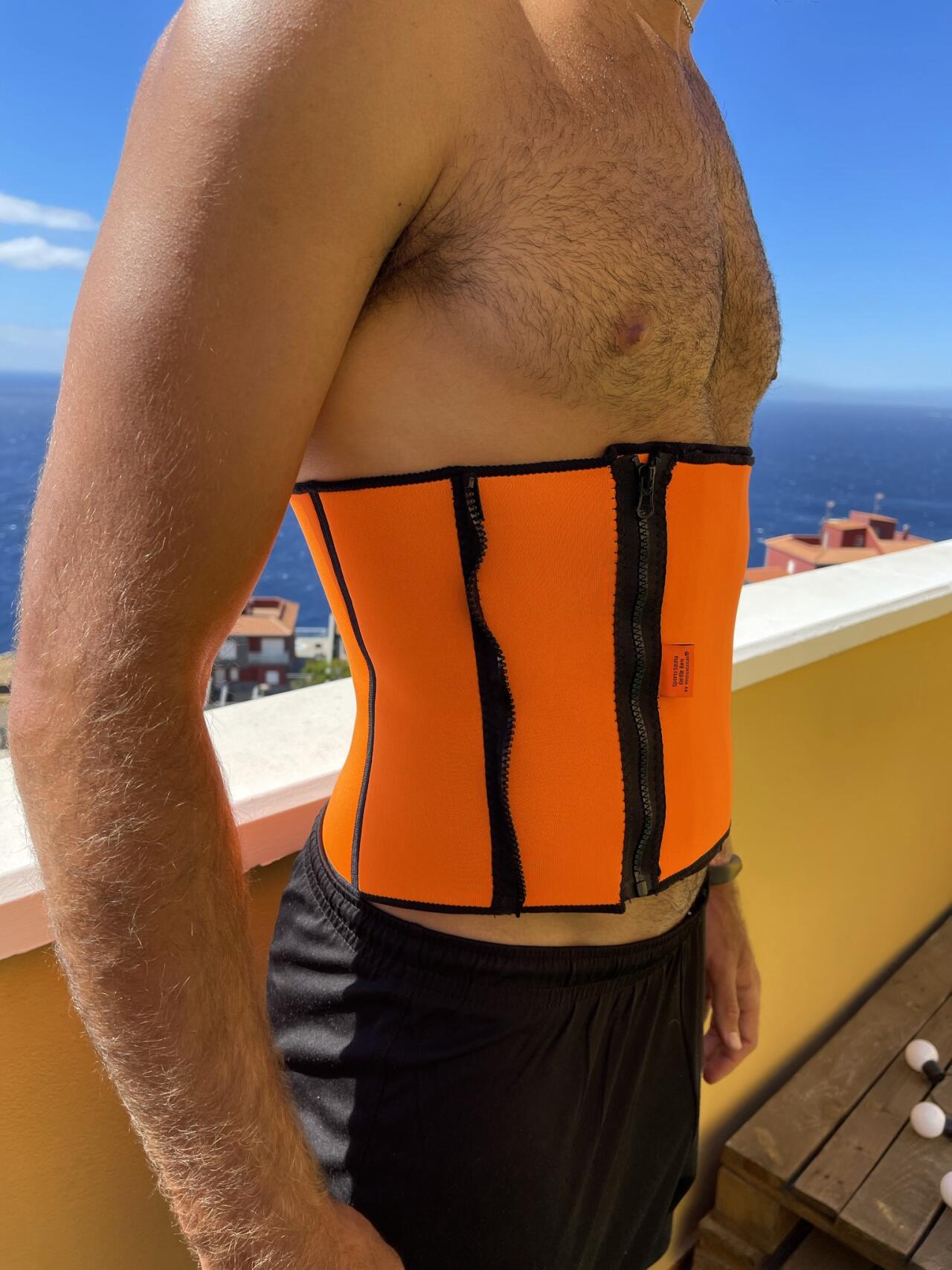 SlimFit Pro™ – Faja Deportiva con Tecnología Sauna y Compresión