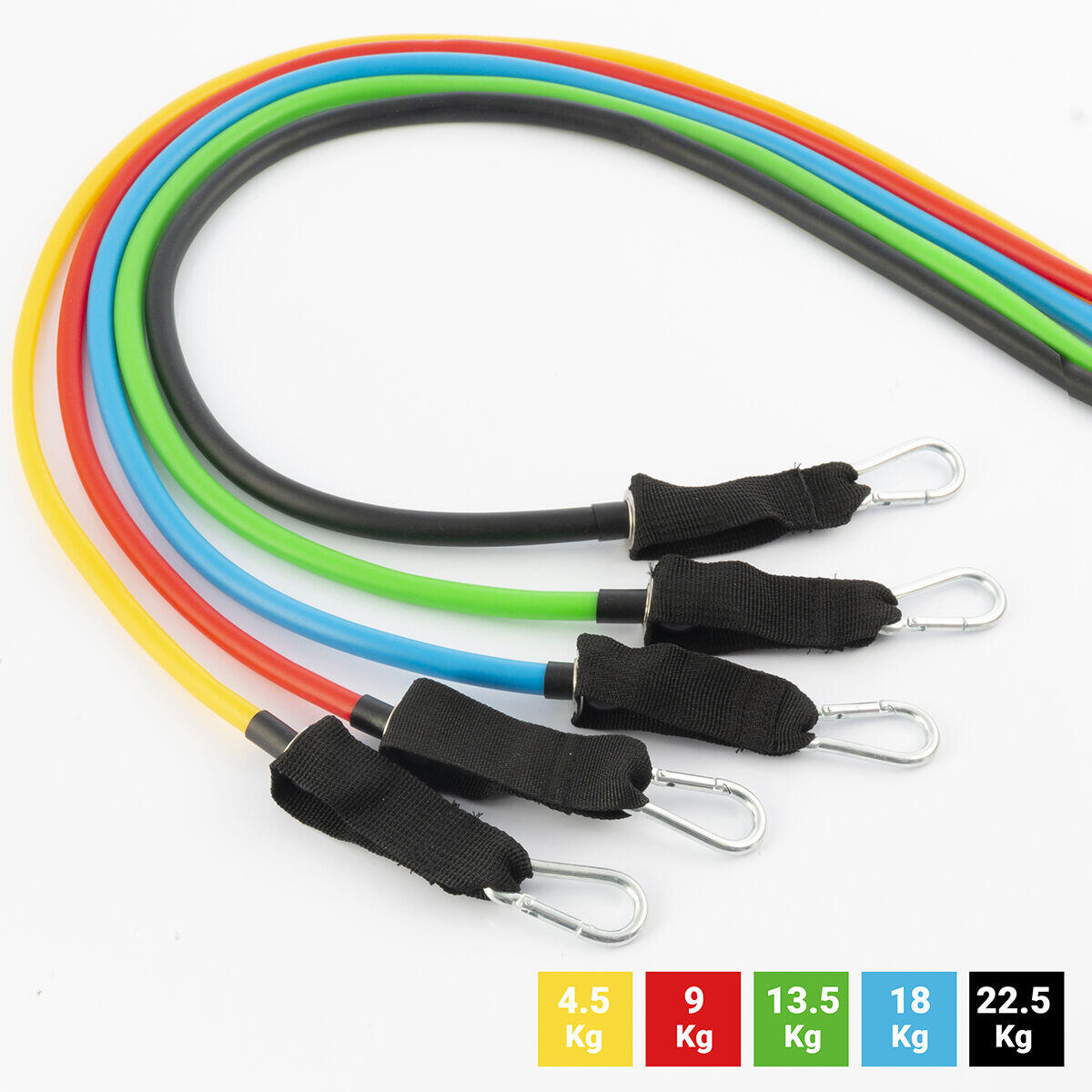 PowerBands Pro™ – Set Premium de Bandas de Resistencia (5 en 1)