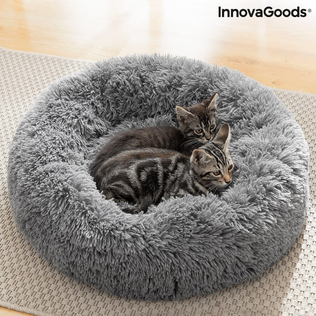 ZenPet™ – Cama Antiestrés para Mascotas - 60 cm