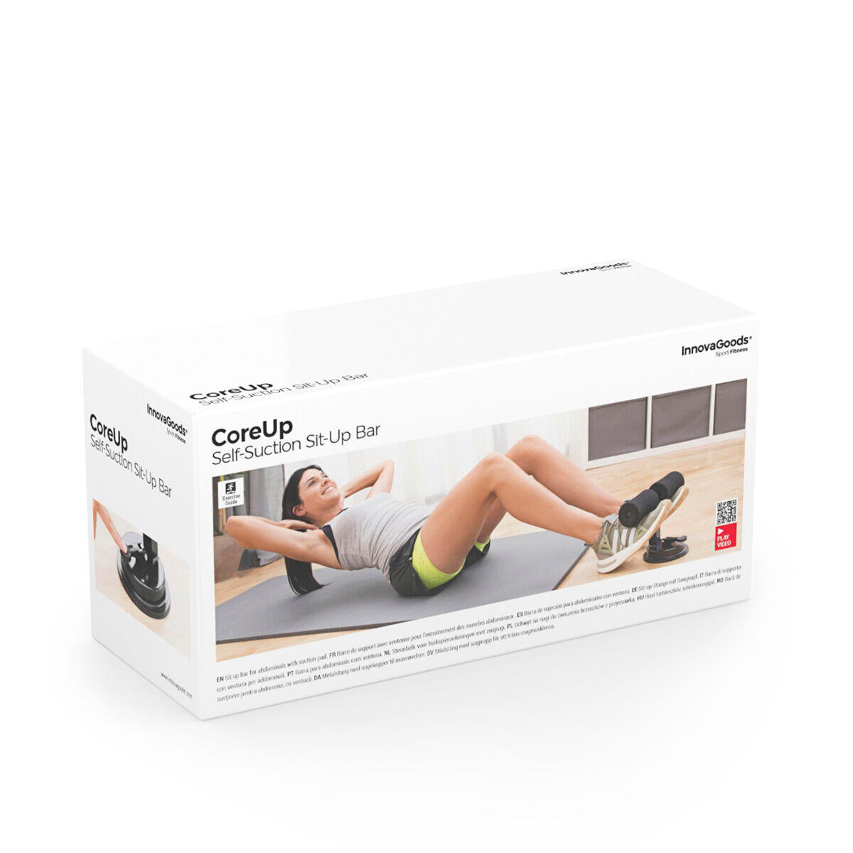 PowerGrip™ – Barra de Abdominales con Ventosa Ultra Fuerte