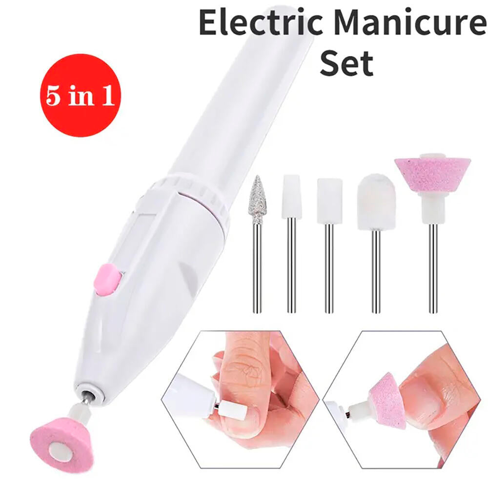 NailPro Studio 5 en 1 – Set Eléctrico de Manicura y Pedicura Profesional