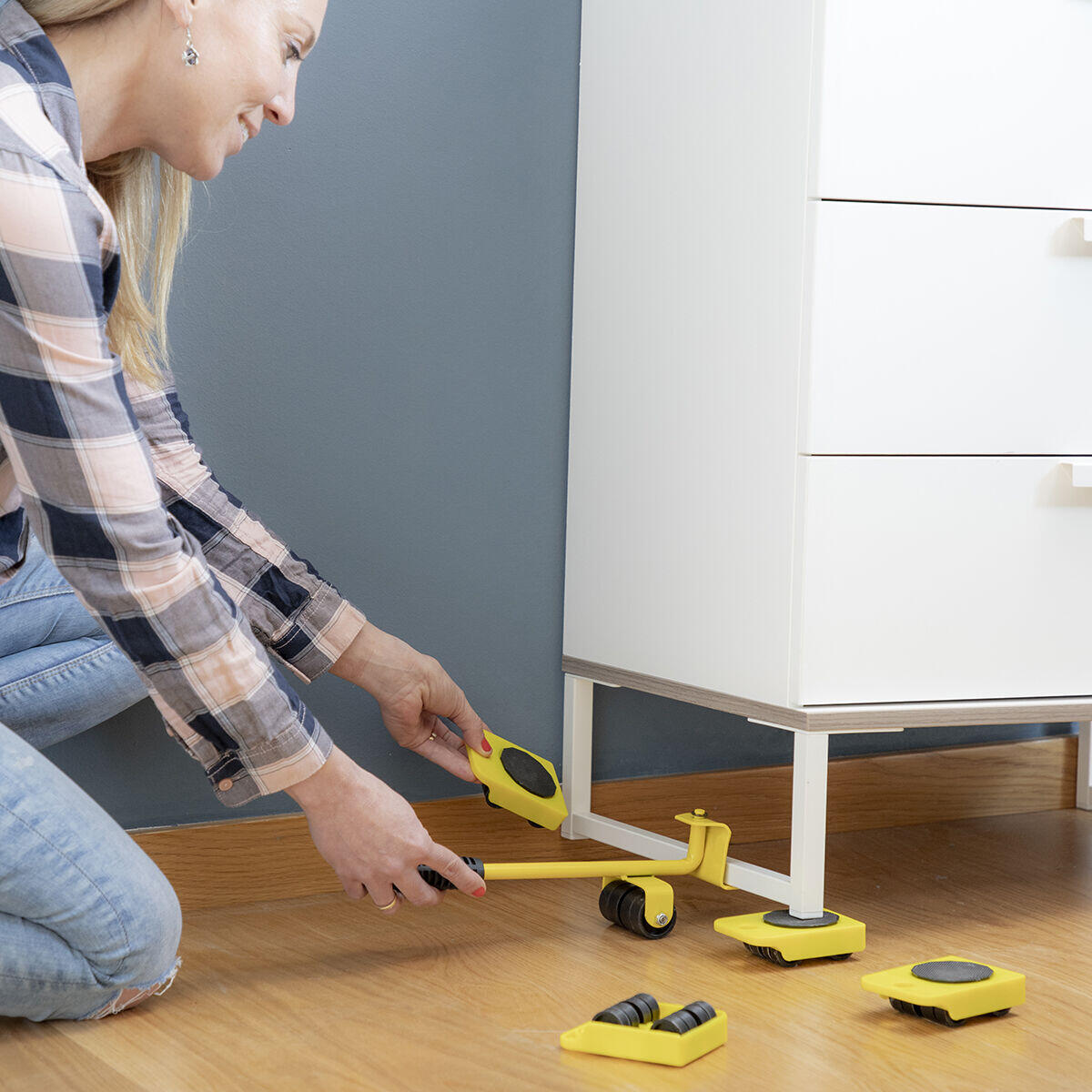 HeavyLift™ – Sistema de Elevación Profesional para Mover Muebles Sin Esfuerzo