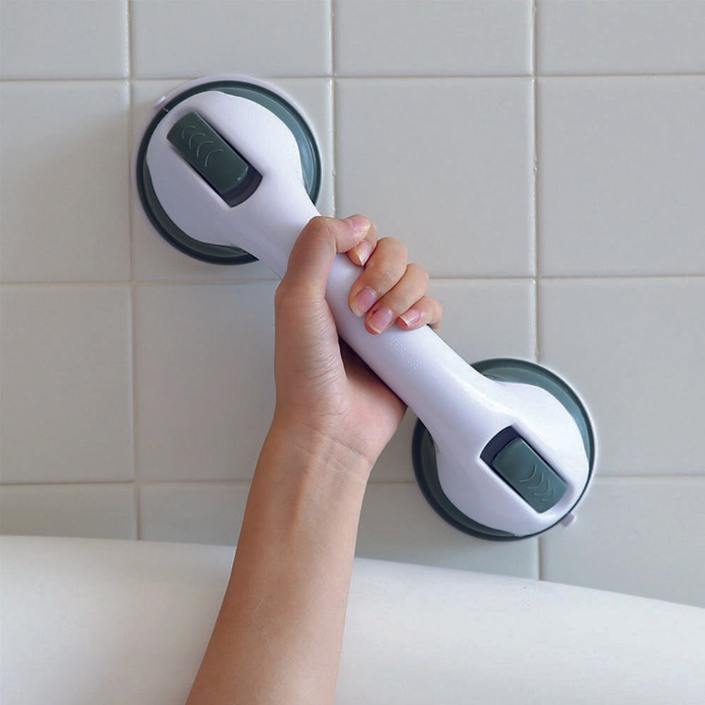 SafeGrip™ – Asidero de Baño con Ventosas de Sujeción Instantánea