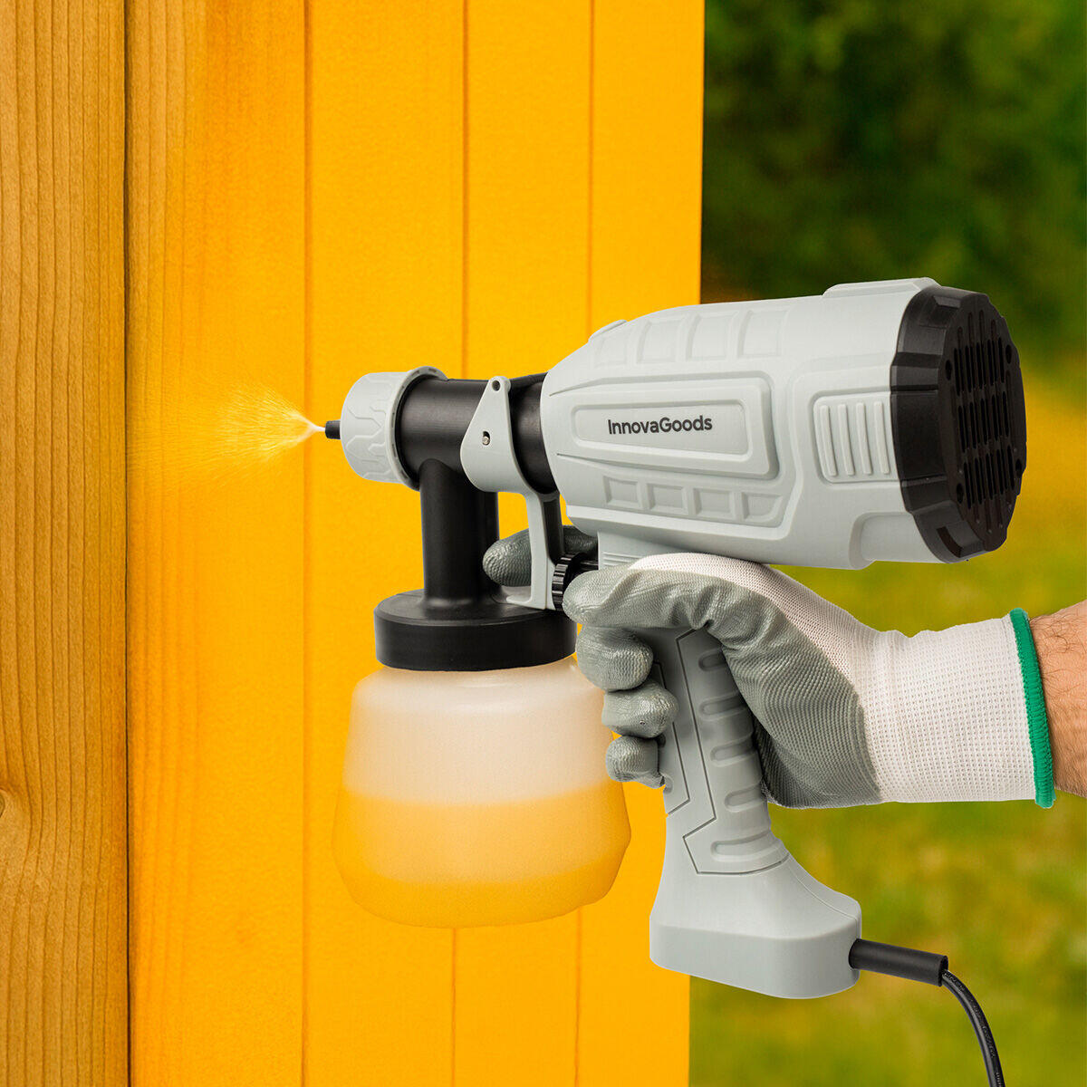 PowerSpray™ – Pistola de Pintura Eléctrica Profesional 500W