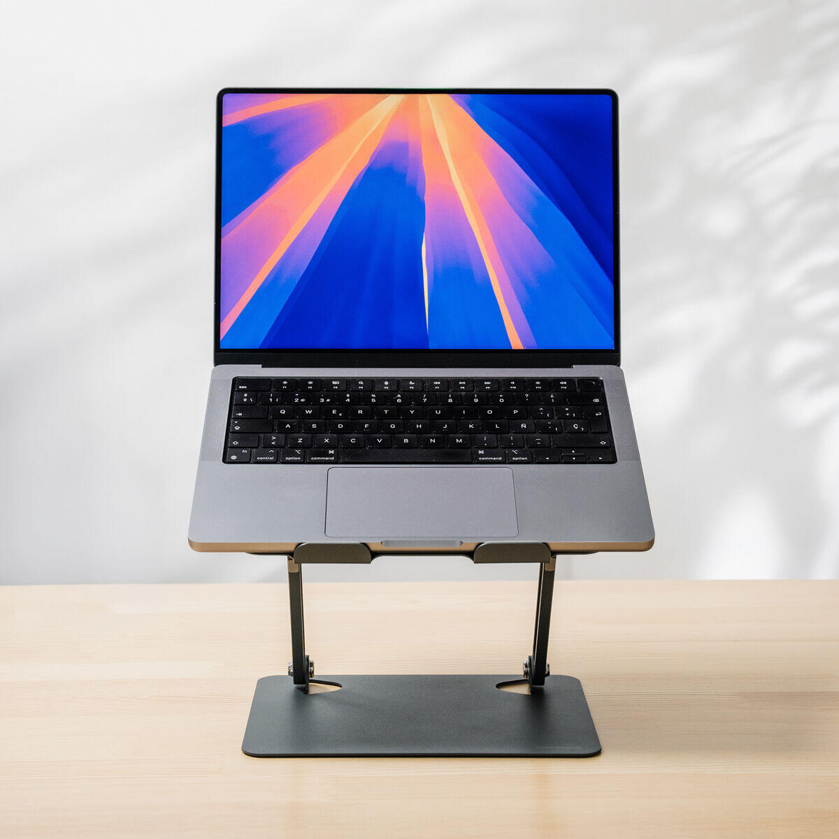 ERGOSTAND PRO - Soporte Plegable para Portátil con Ventilación