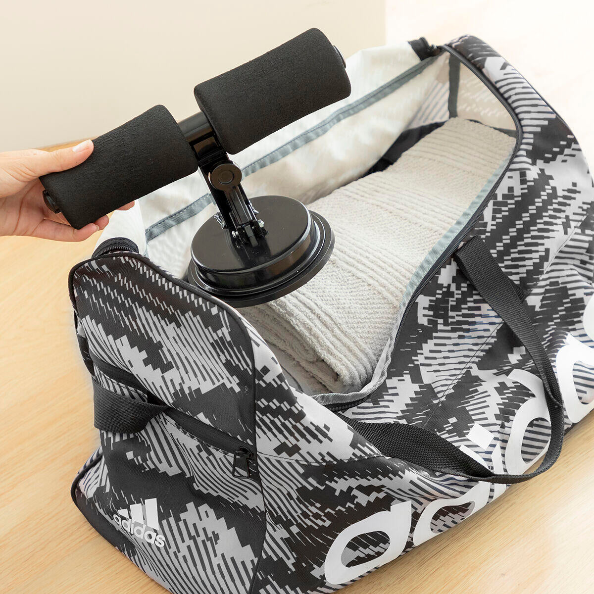 PowerGrip™ – Barra de Abdominales con Ventosa Ultra Fuerte