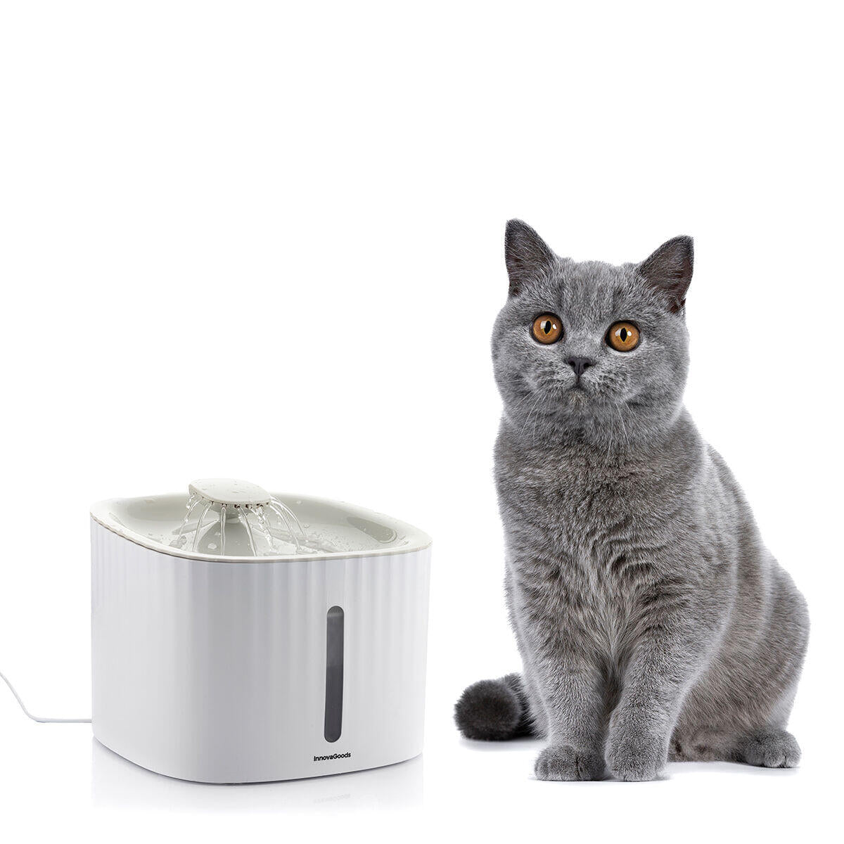 AquaFlow™ – Fuente de Agua para Mascotas con 3 Modos de Flujo