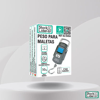 WeighPro™ – Báscula Digital de Viaje Ultraprecisa