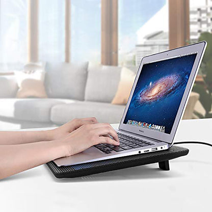 COOLMASTER DUO - Base Refrigeradora 2x Ventiladores Silenciosos