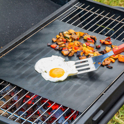 BakeShield Pro™ – Esterillas Reutilizables Antiadherentes para Horno y BBQ