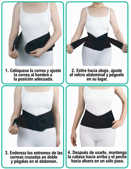 LumboFlex Pro – Faja Lumbar Ajustable de Soporte Total