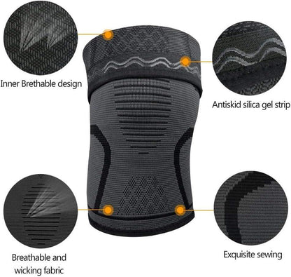ProKnee™ – Pack de 2 Rodilleras de Compresión Profesional