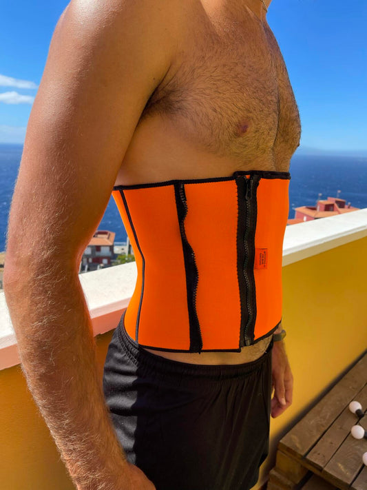 SlimFit Pro™ – Faja Deportiva con Tecnología Sauna y Compresión