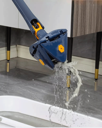 🧹 CleanPro 360°™ – Fregona Triangular Giratoria con Sistema de Autoescurrido