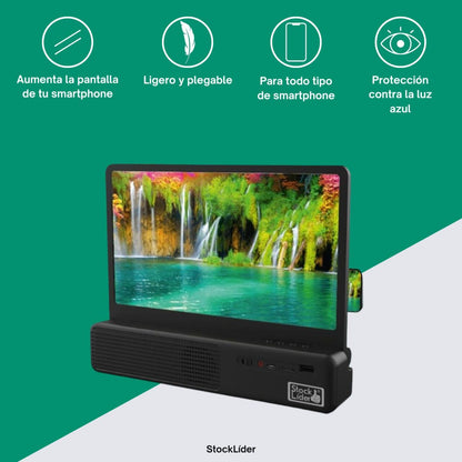 VisionAir 3D+ - Amplificador de Pantalla 3D con Altavoz Bluetooth