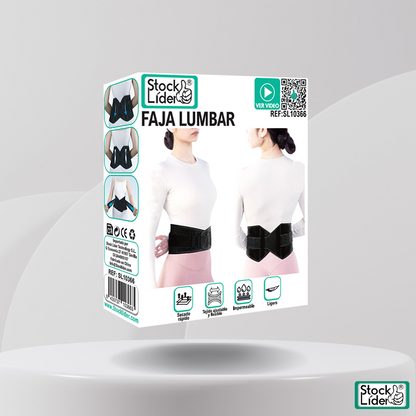 LumboFlex Pro – Faja Lumbar Ajustable de Soporte Total