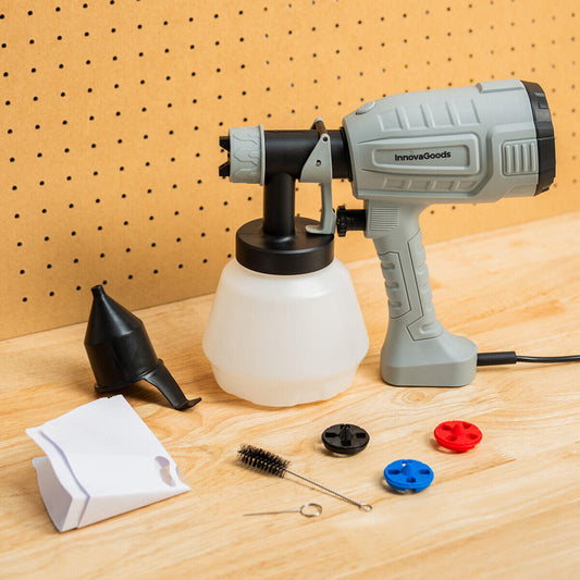 PowerSpray™ – Pistola de Pintura Eléctrica Profesional 500W